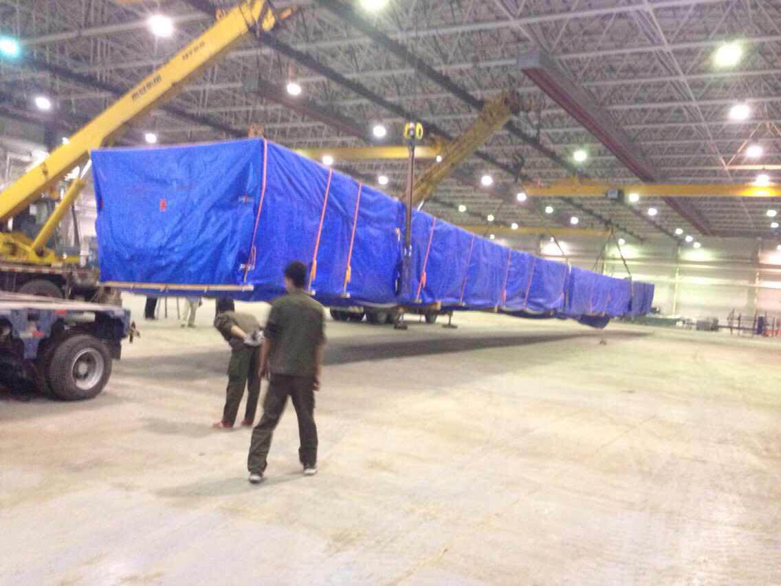 风电磨具吊装、就位   到天津港大件运输物流